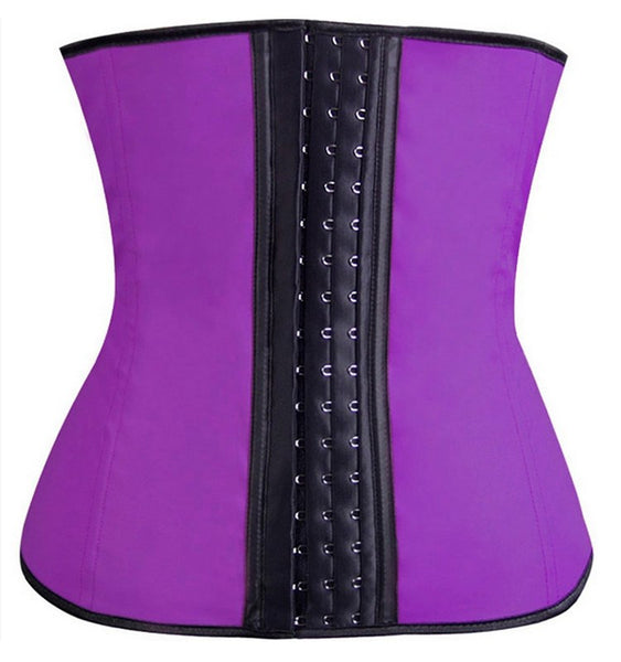Women Latex Corset Slimming Shaper Corselet