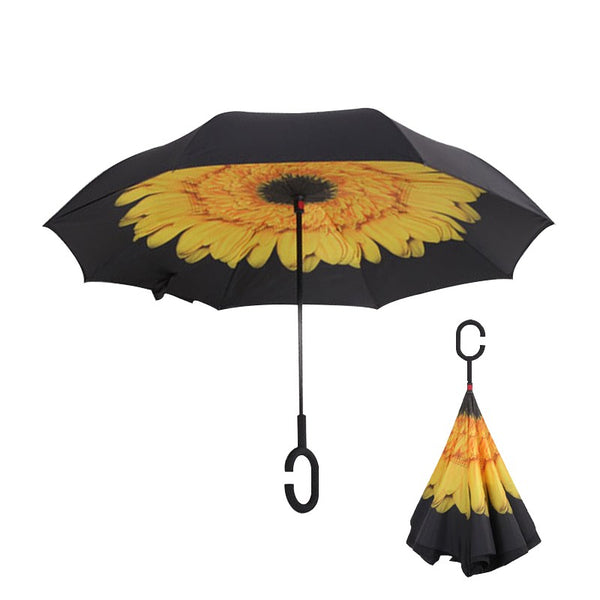 Folding Reverse Double Layer Inverted Umbrella