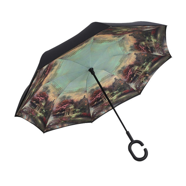 Folding Reverse Double Layer Inverted Umbrella