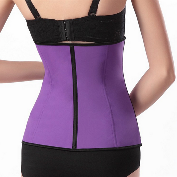Women Latex Corset Slimming Shaper Corselet
