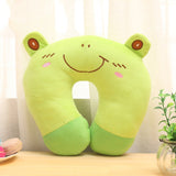 Comfortable Multi-Color Cartoon Animal U Shaped Travel Neck Pillow - ilovealma
