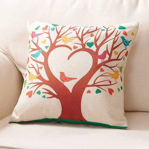 Cartoon Animal Linen Hold Pillow - ilovealma
