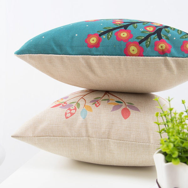 Cartoon Animal Linen Hold Pillow - ilovealma