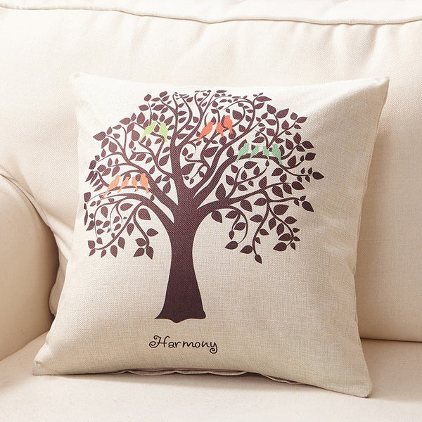 Cartoon Animal Linen Hold Pillow - ilovealma