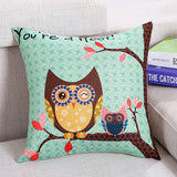 Cartoon Animal Linen Hold Pillow - ilovealma