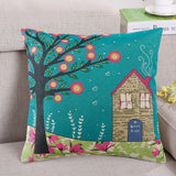 Cartoon Animal Linen Hold Pillow - ilovealma