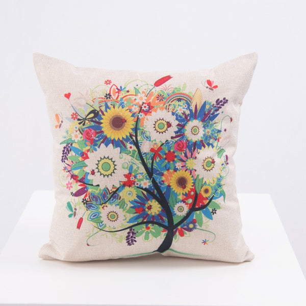 Cartoon Animal Linen Hold Pillow - ilovealma