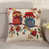 Cartoon Animal Linen Hold Pillow - ilovealma