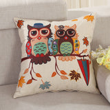 Cartoon Animal Linen Hold Pillow - ilovealma