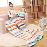 Bowknot Pillow and Mermaid Blanket - ilovealma