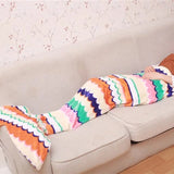 Bowknot Pillow and Mermaid Blanket - ilovealma