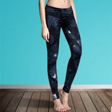 Women's Printed Stretch Sport Leggings