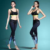 Women's Printed Stretch Sport Leggings