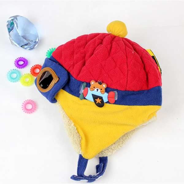 Kids Infant Winter Pilot Aviator Warm Cap