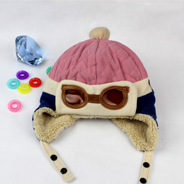 Kids Infant Winter Pilot Aviator Warm Cap