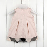 British Style Bowknot Girls Dress - ilovealma