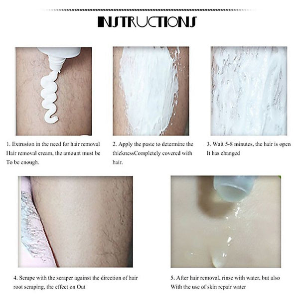 WATER ICE LEVIN Painless Hair Removal Cream
