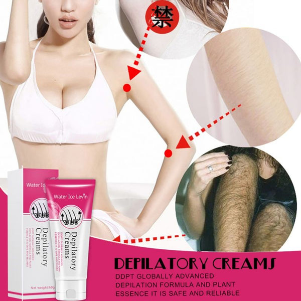 WATER ICE LEVIN Painless Hair Removal Cream