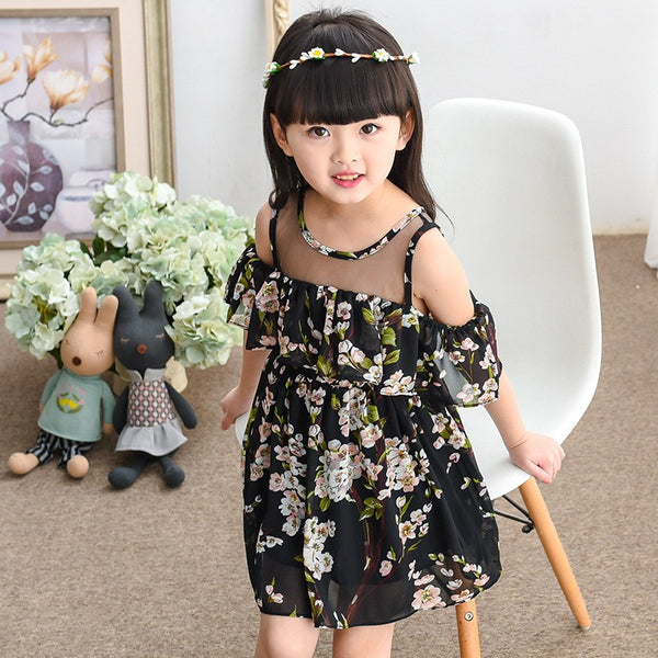 Girls' Chiffon Dress