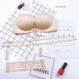 Nude Shell Push Up Steel Free Bra