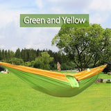 270*140cm Backpacking Hammock - Portable Nylon Parachute Outdoor Double Hammock - ilovealma