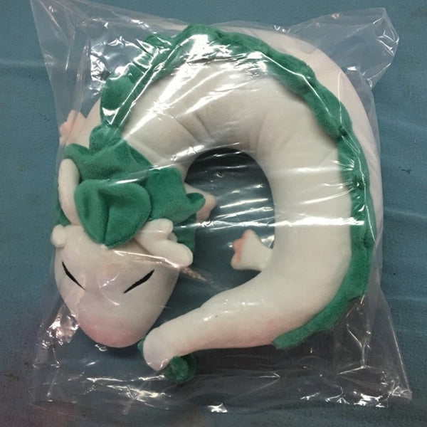 Anime Miyazaki Hayao Spirited Away Plush Toy Pillow Neck U-Shape - ilovealma
