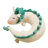 Anime Miyazaki Hayao Spirited Away Plush Toy Pillow Neck U-Shape - ilovealma