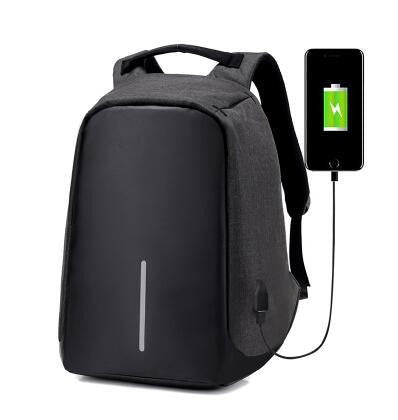 Antitheft External USB Charging Backpack 16inches