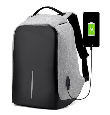 Antitheft External USB Charging Backpack 16inches - ilovealma