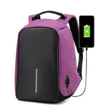 Antitheft External USB Charging Backpack 16inches - ilovealma