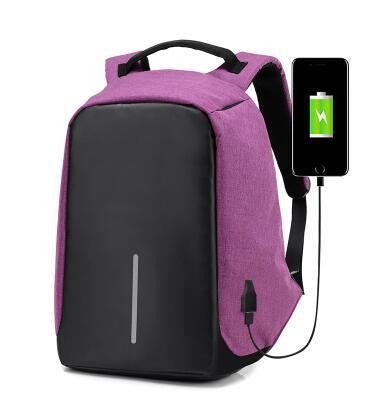Antitheft External USB Charging Backpack 16inches - ilovealma