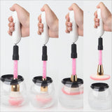 Electric Makeup Brush Cleaner Set