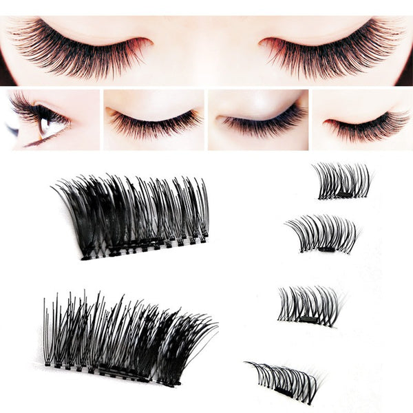 1 Pair 3D Magnet False Eyelash - ilovealma
