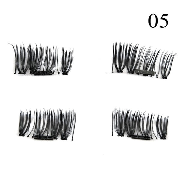 3 Pair 3D Magnet False Eyelash - ilovealma