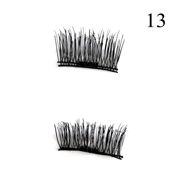 3 Pair 3D Magnet False Eyelash - ilovealma