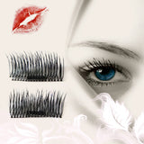 3 Pair 3D Magnet False Eyelash - ilovealma