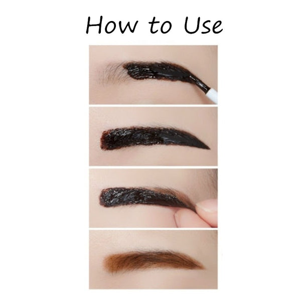 Enhancer Peel Off Dye Eyebrow Gel Cream 3 Colors