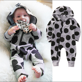 Hooded Long-Sleeved Children's Clothing