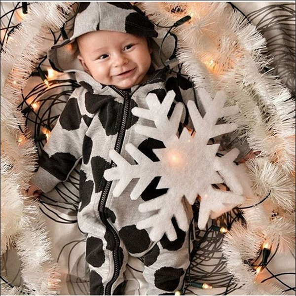 Hooded Long-Sleeved Children's Clothing