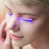 LED Eyelid False Eyelashes