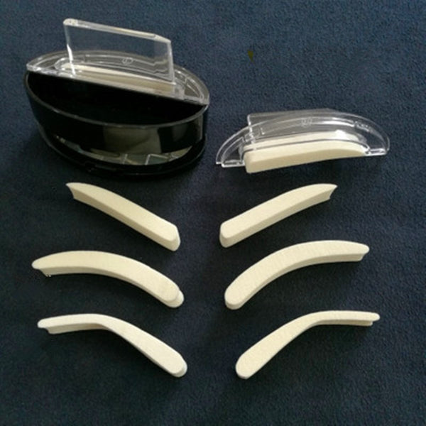 3 Shapes Simple And Quick Waterproof Eyebrow Powder - ilovealma