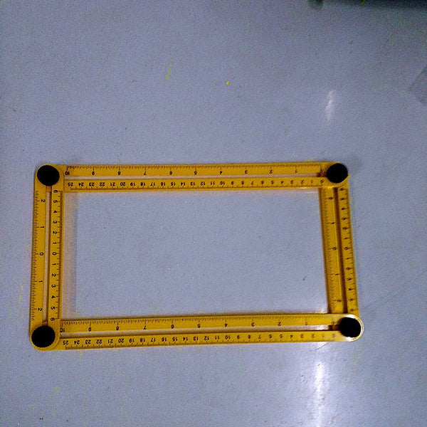 Plastic Multifunction Four Folding Measuring Scale