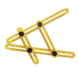 Plastic Multifunction Four Folding Measuring Scale