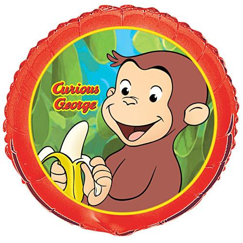 Curious George Foil Balloon