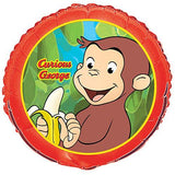 Curious George Foil Balloon - ilovealma