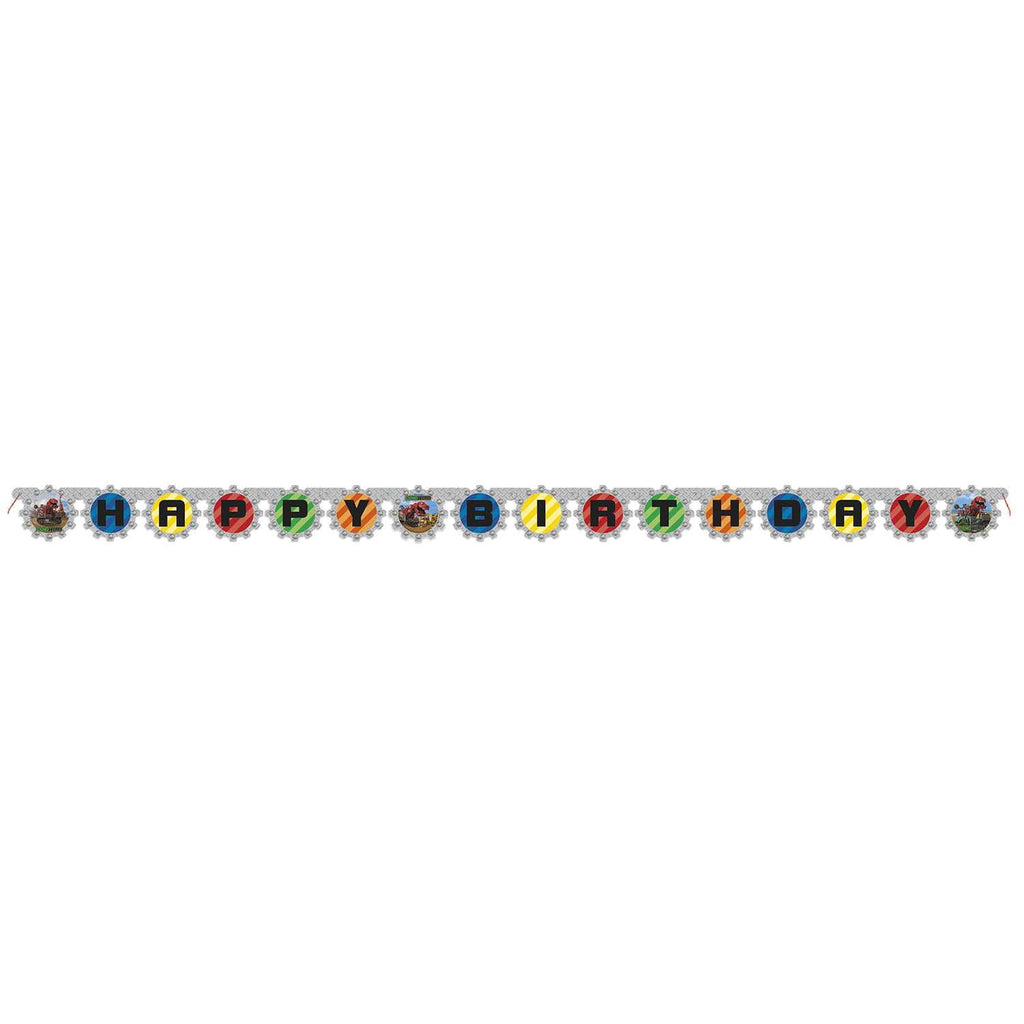 Dinotrux Jointed Birthday Banner