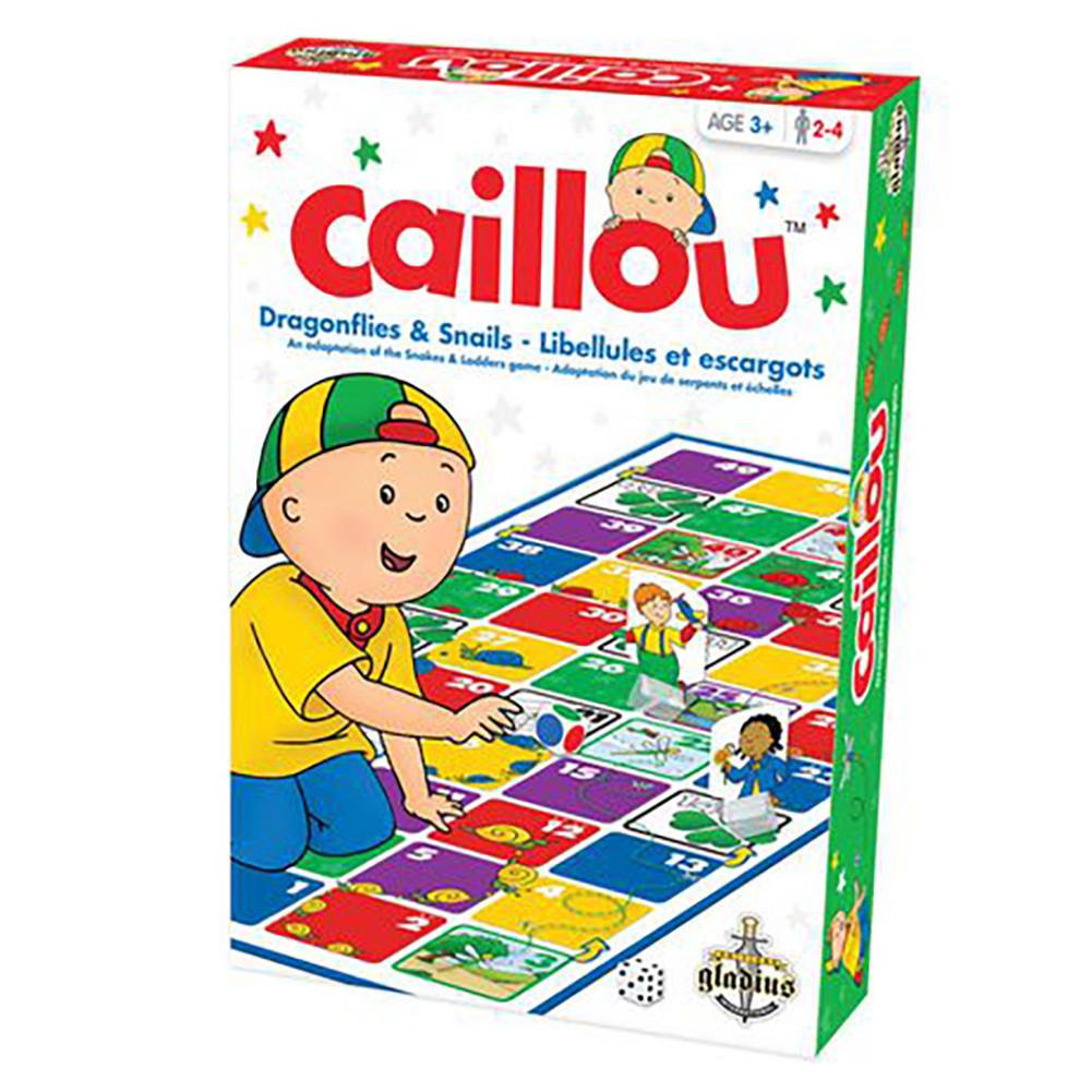 Caillou Dragonflies and Snails Board Game