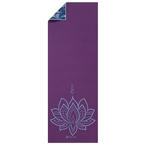 Gaiam Print Premium Reversible Yoga Mats