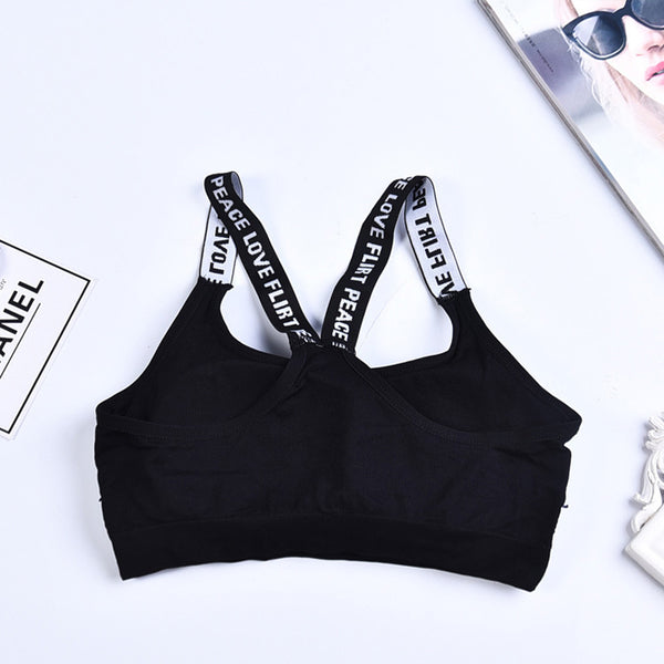 DeRuiLaDy Fashion Sexy Bra Comfortable Breathable Straps Padded Bra Shockproof Women Lingerie Exquisite One Piece Seamless Bras