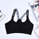 DeRuiLaDy Fashion Sexy Bra Comfortable Breathable Straps Padded Bra Shockproof Women Lingerie Exquisite One Piece Seamless Bras